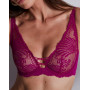Soutien-gorge triangle plunge Aubade Rythm of Desire (Radiant Pink)