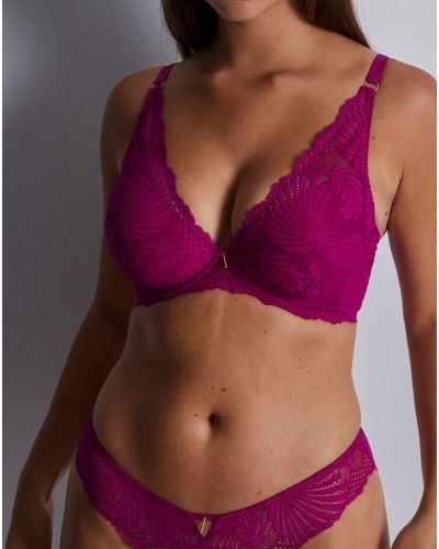 Plunge bra Aubade Rythm of Desire (Radiant Pink)