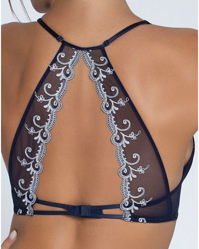 Sujetador triángulo con aros Lise Charmel Déesse en Glam (Marine Argent)