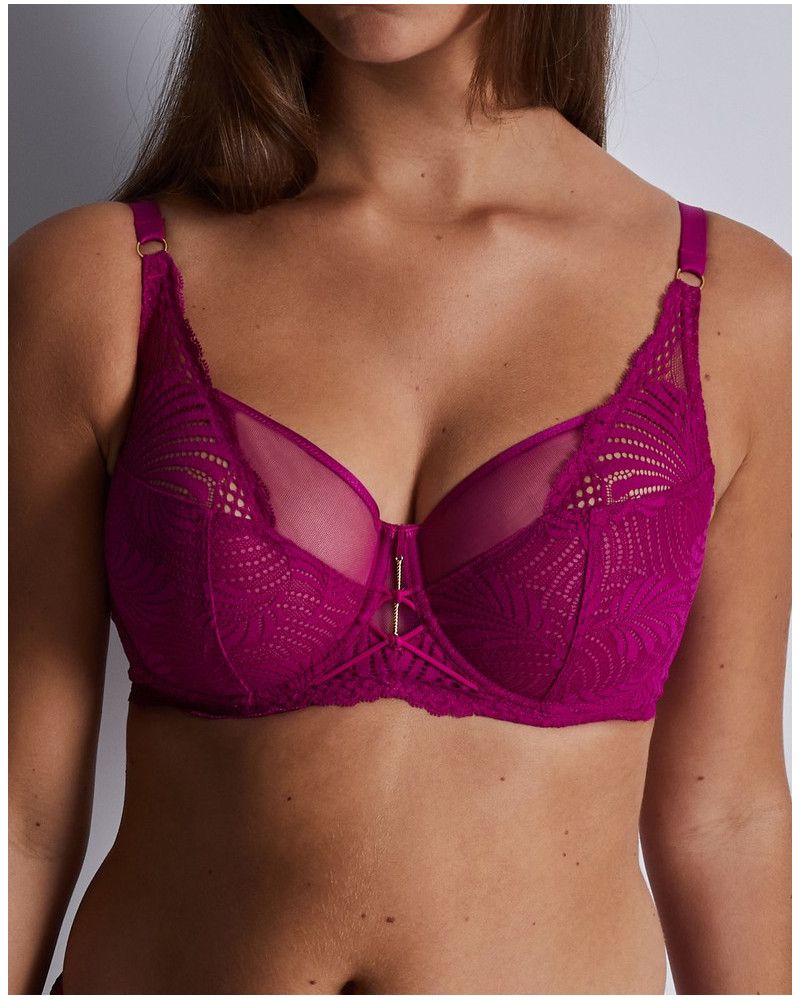 Underwired bra Aubade Rythm of desire (Radiant Pink)