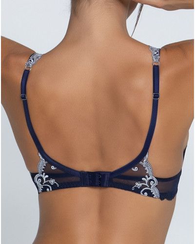 Soutien-gorge triangle Lise Charmel Déesse en Glam (Marine Argent)