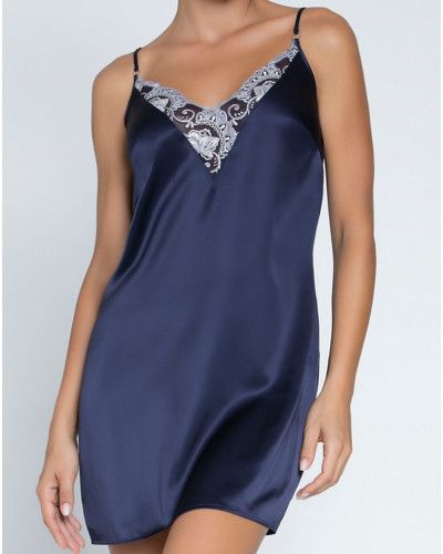 Sexy nightdress Lise Charmel Déesse en Glam (Marine Argent)