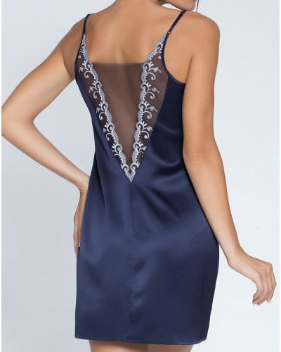 Camisón sexy Lise Charmel Déesse en Glam (Marine Argent)