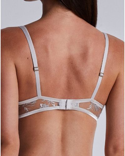 Triangle plunge bra Aubade Magnetic Spell (Platinum)