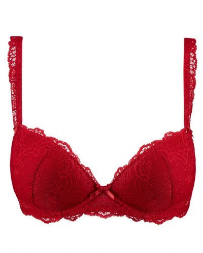 Padded bra Aubade Danse des Sens (Irresistible Red)