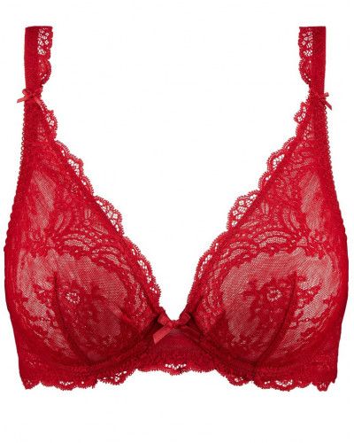 Triangle bra Aubade Danse des Sens (Irresistible Red)