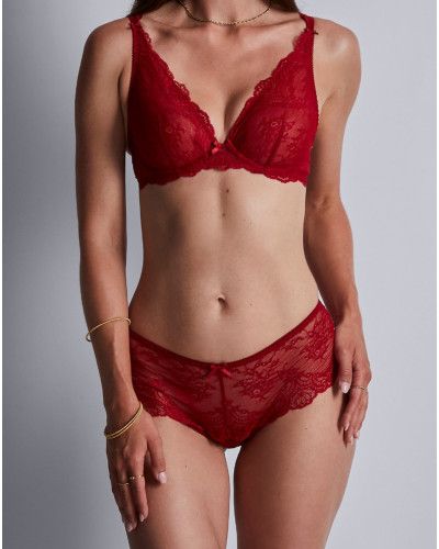 Sujetador triángulo Aubade Danse des Sens (Irresistible Red)