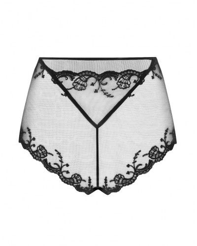 Shorty sexy Lise Charmel Splendeur Soie (Negro)