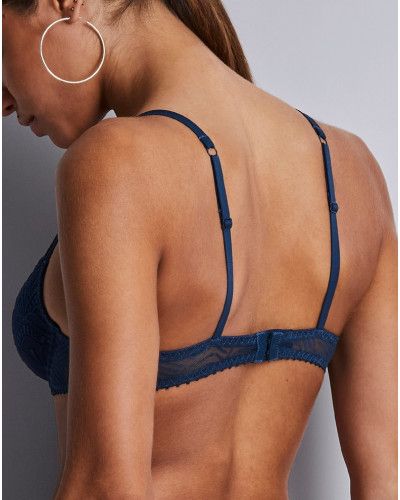 Sujetador preformado plunge Aubade Ethnic Vibes (Dark Cyan)