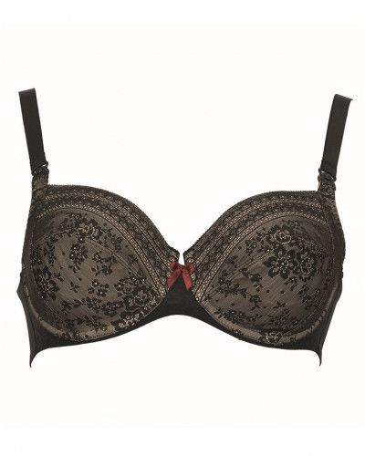 Bra nursing Anita Maternity Fleur (Black)