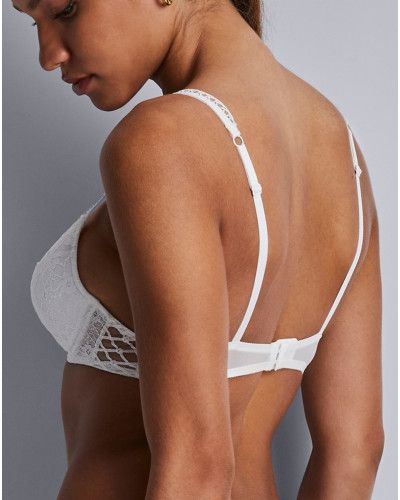 Soutien-gorge plunge coussinet Aubade Kiss of Love (Opale)