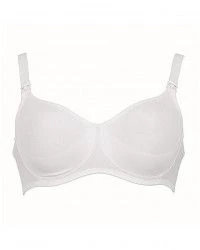 Soutien-Gorge D'Allaitement MILAVITSA - Blanc - Taille 100D (85D EU) - Coton Élasthanne - Neuf Avec Étiquettes