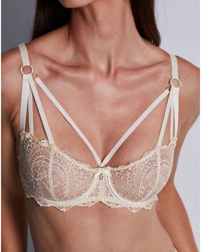 Demi bra Ecrin Noir (Silk Heaven)