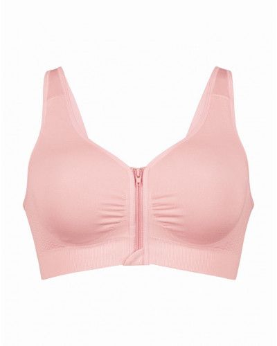 Wireless molded zipper bra Anita Care Lynn (Lotus)