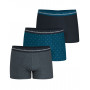 Pack of 3 Hit Boxers in Eminence Jersey (Multicolore)