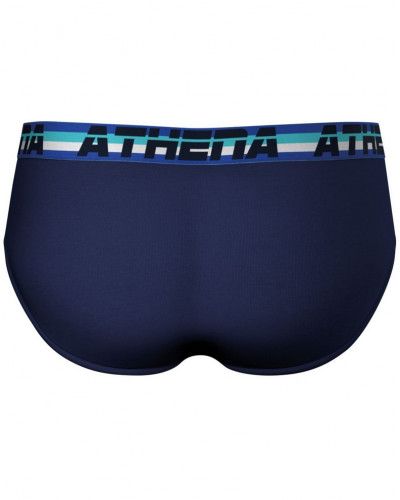 Set of 3 Athena Cotton Stretch Briefs (Multicolour)