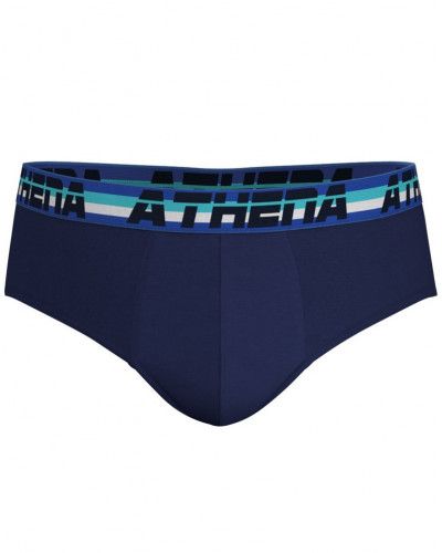Set of 3 Athena Cotton Stretch Briefs (Multicolour)