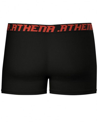 Pack of 4 Athena cotton boxers (Blue/Green/Red/Blue)