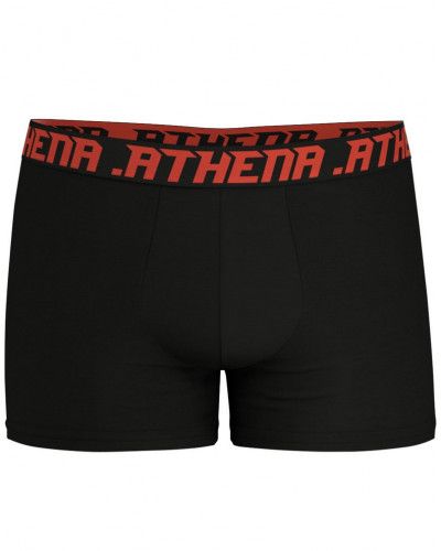 Pack of 4 Athena cotton boxers (Blue/Green/Red/Blue)