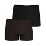Pack of 2 micro cotton boxers Eminence (Brun / Black)