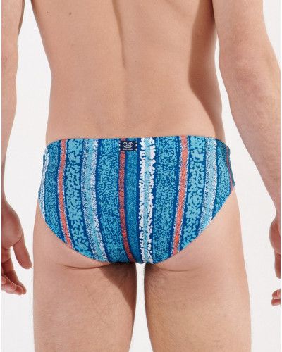 Mini calzoncillos de baño HOM Harrisson (Turquoise imprimé)