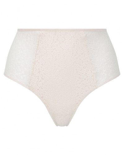 Culotte couvrante taille haute Chantelle Easy Feel Norah (Talc)