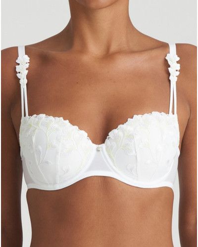 Padded balcony bra Marie Jo Leda (White)