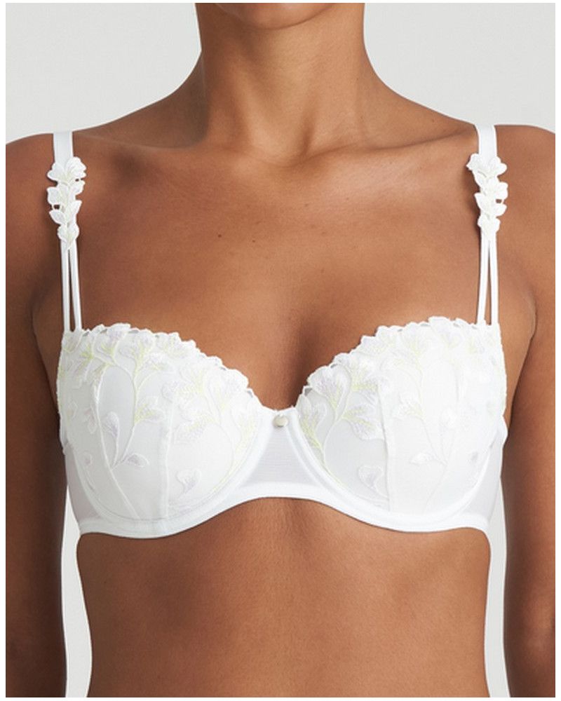 Padded balcony bra Marie Jo Leda (White)
