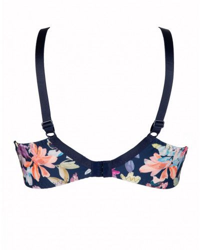 Wellness underwired bra Antigel Mille Pétales (Pétales Aquarelle)