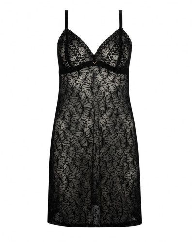 Sexy nightdress Antigel Atelier Séduction (Black)