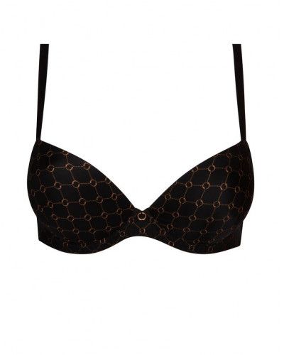 Comfort padded bra Antigel Bijou du Jour (Noir Bijou)