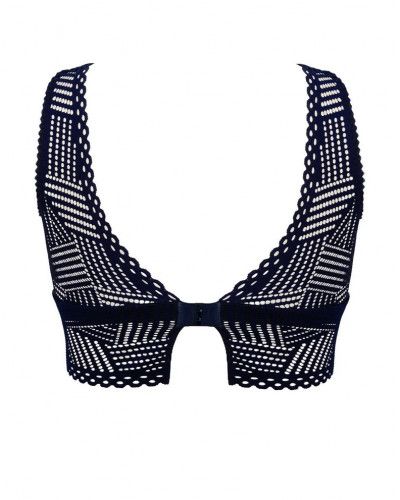 Seduction bralette Antigel Tressage Graphic (Tressage Marine)