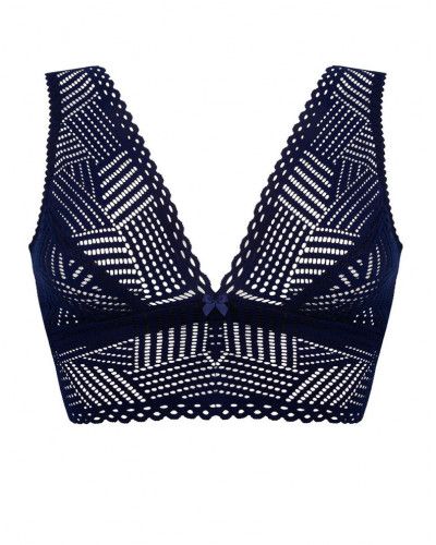 Seduction bralette Antigel Tressage Graphic (Tressage Marine)