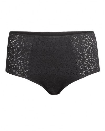 High waist knickers Chantelle Easy Feel Norah (Black)