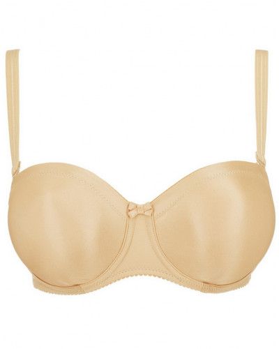 Soutien-gorge bandeau Prima Donna Satin (Cognac)