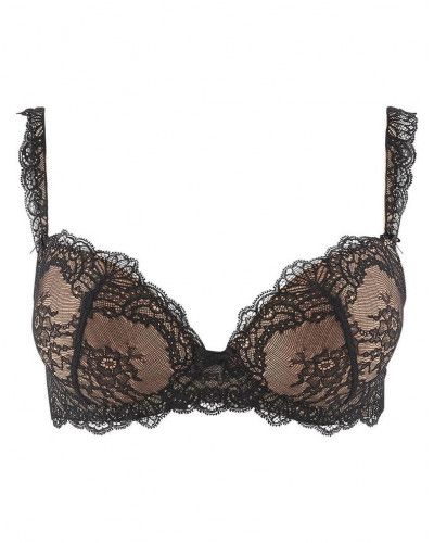 Sujetador preformado Aubade Danse des Sens (Negro)