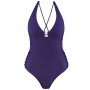 Soft one-piece swimming suit Aubade Summer Journey (Evening Ocean)