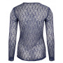 Top long sleeves Antigel Atelier Séduction (Bleu Purple)