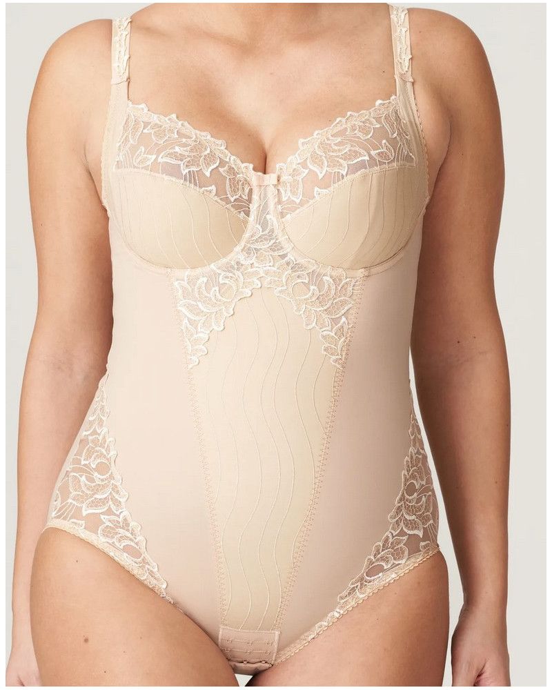 Cuerpo con copas entrelazadas Prima Donna Deauville (Café au Lait)