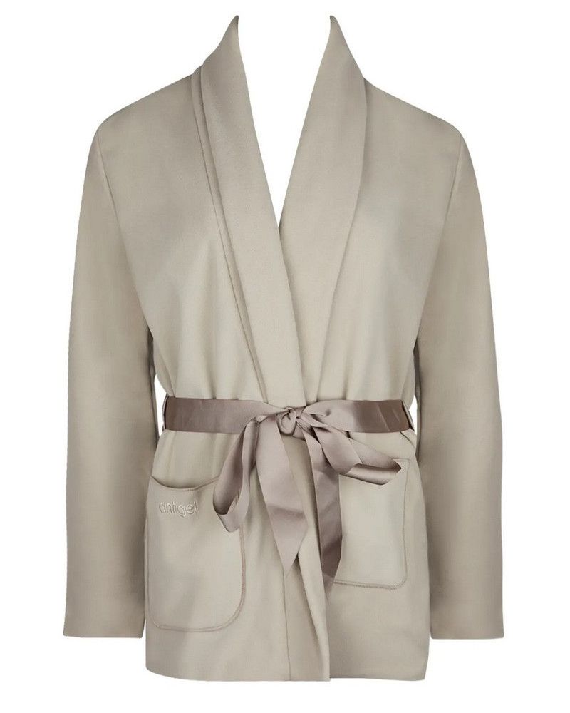 Short dressing gown Antigel Simply Perfect (Beige Polaire)
