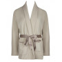 Short dressing gown Antigel Simply Perfect (Beige Polaire)