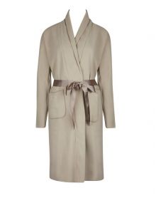 Long dressing gown Antigel Simply Perfect (Beige Polaire)