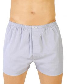 Open boxer shorts Mariner Essential in 100% cotton plain weave (Grey)