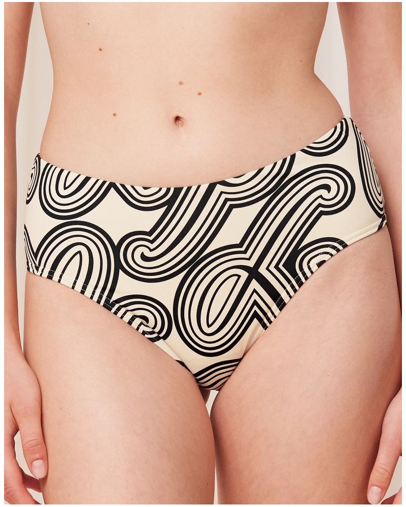 Bath knickers maxi Triumph Flex Smart Summer (Imprimé Blanc)