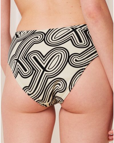 Bath knickers maxi Triumph Flex Smart Summer (Imprimé Blanc)