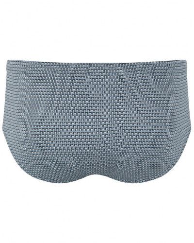 Eminence Motifs 100% cotton closed high waist briefs (Grey)