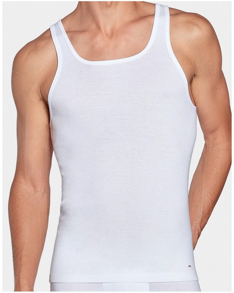 Camiseta sin mangas 100% Algodón Eden Park E60 (001)