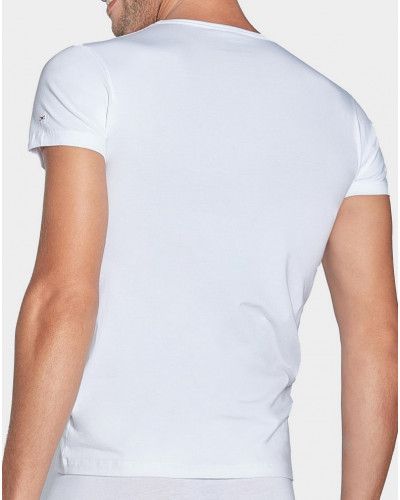 V-neck t-shirt Eden Park E60 (White)