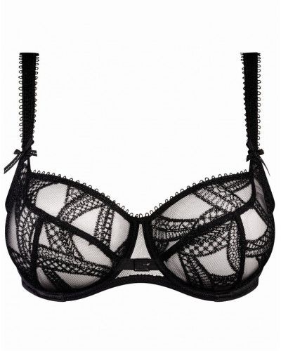 Soutien-gorge corbeille avec armatures Empreinte Gustave (Noir)