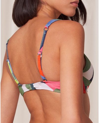 Padded swim bra Triumph Summer Expression (Imprimé Vert Foncé)